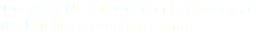 The 2017 NCI Graduation Ceremony at the Dublin Convention Centre 
