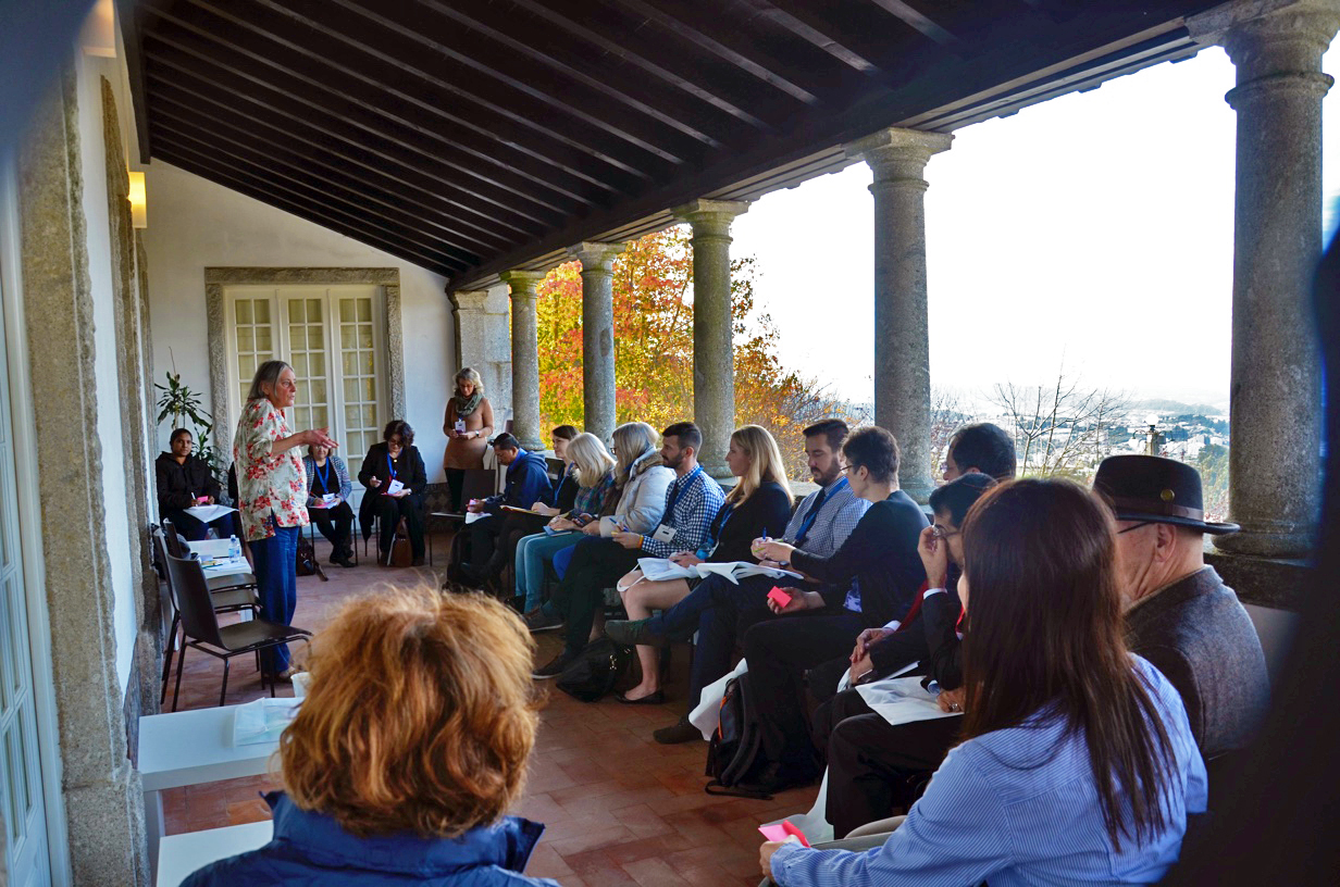 Community Action Research Network group in discussion