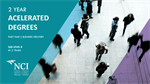 A unique opportunity for alumni of NCI’s accelerated degrees