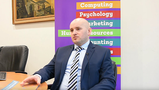 Video of Dr. Arghir-Nicolae Moldovan, the Programme Director of the BSc (Hons) in Data Science, discussing the benefits of studying data science.