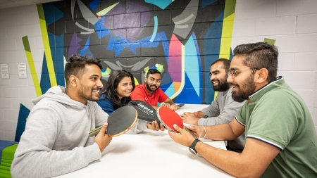 Image of Students Chatting in the Student's Union