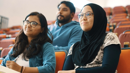 Image of International Students in Class