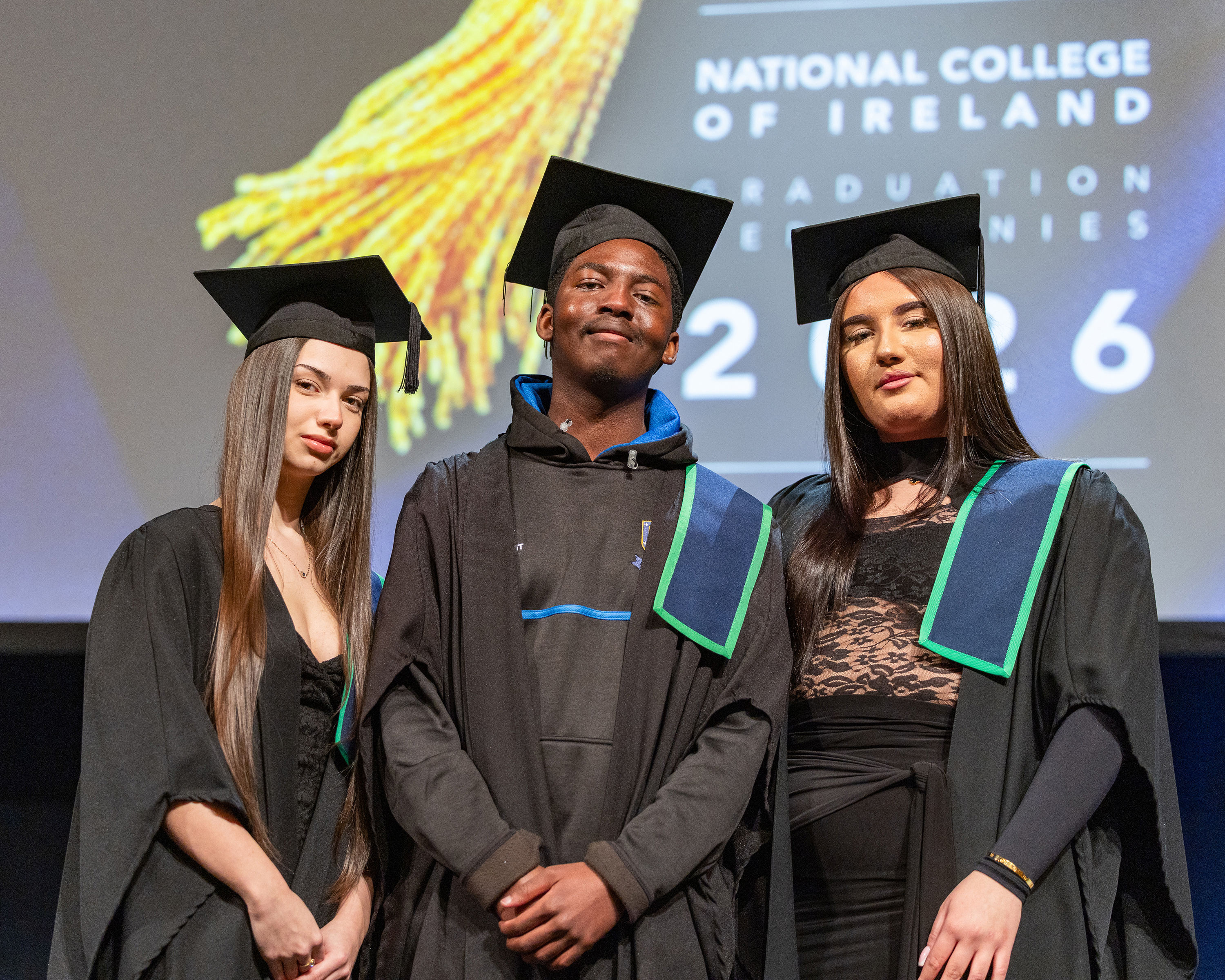 Three P-Tech students