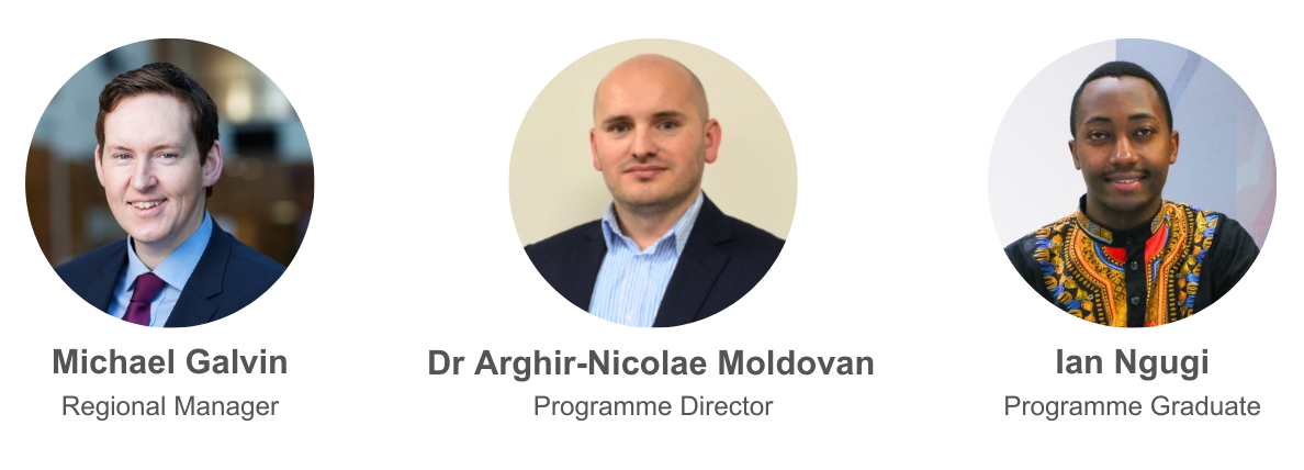 Speakers at Masters Edge: MSc in Cybersecurity Webinar