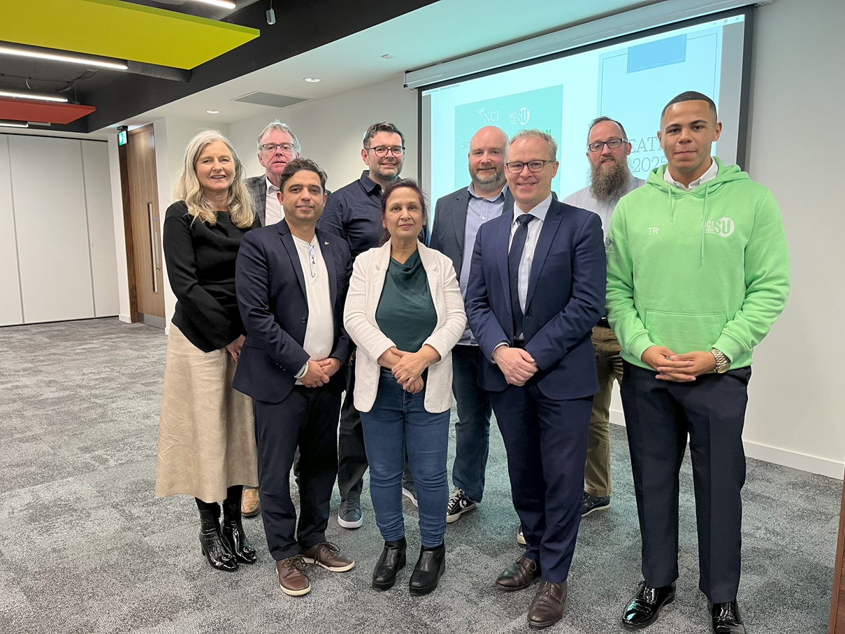 Judges, SoB, SoC and NCISU together at Social Capital Ideathon 2025