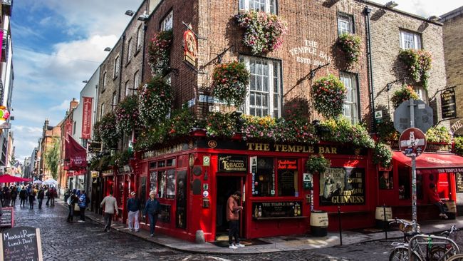 The Temple Bar pub in Dublin City Centre