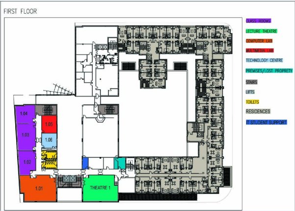 national college of ireland gt campus gt hire our facilities college layouts